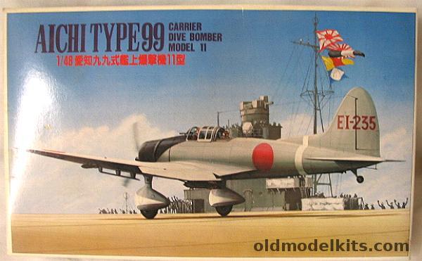 Fujimi 1/48 Aichi Type 99 D3AI Val Model 11, 5A-25 plastic model kit